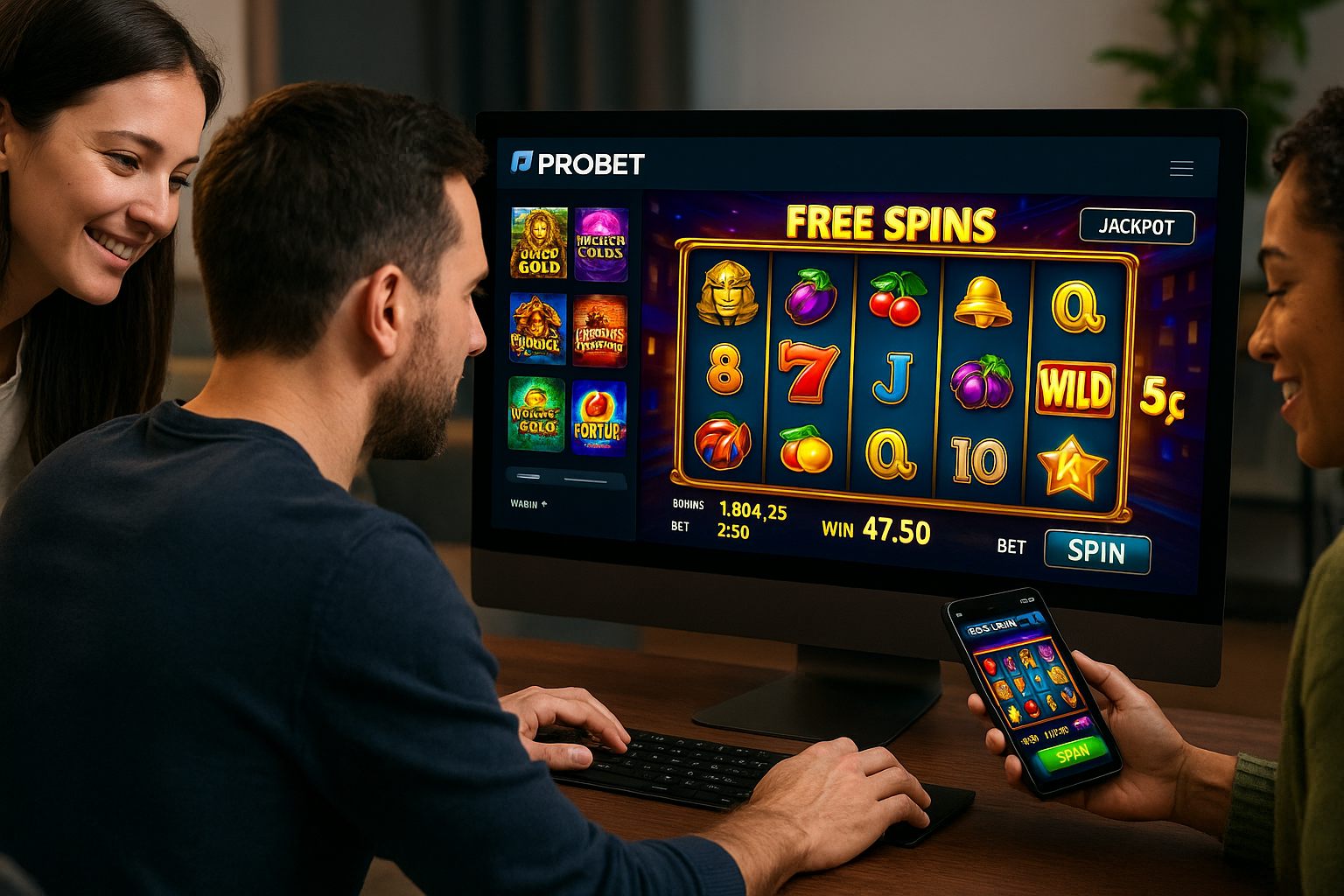 Jogos de Slot no Casino Online PROBET
